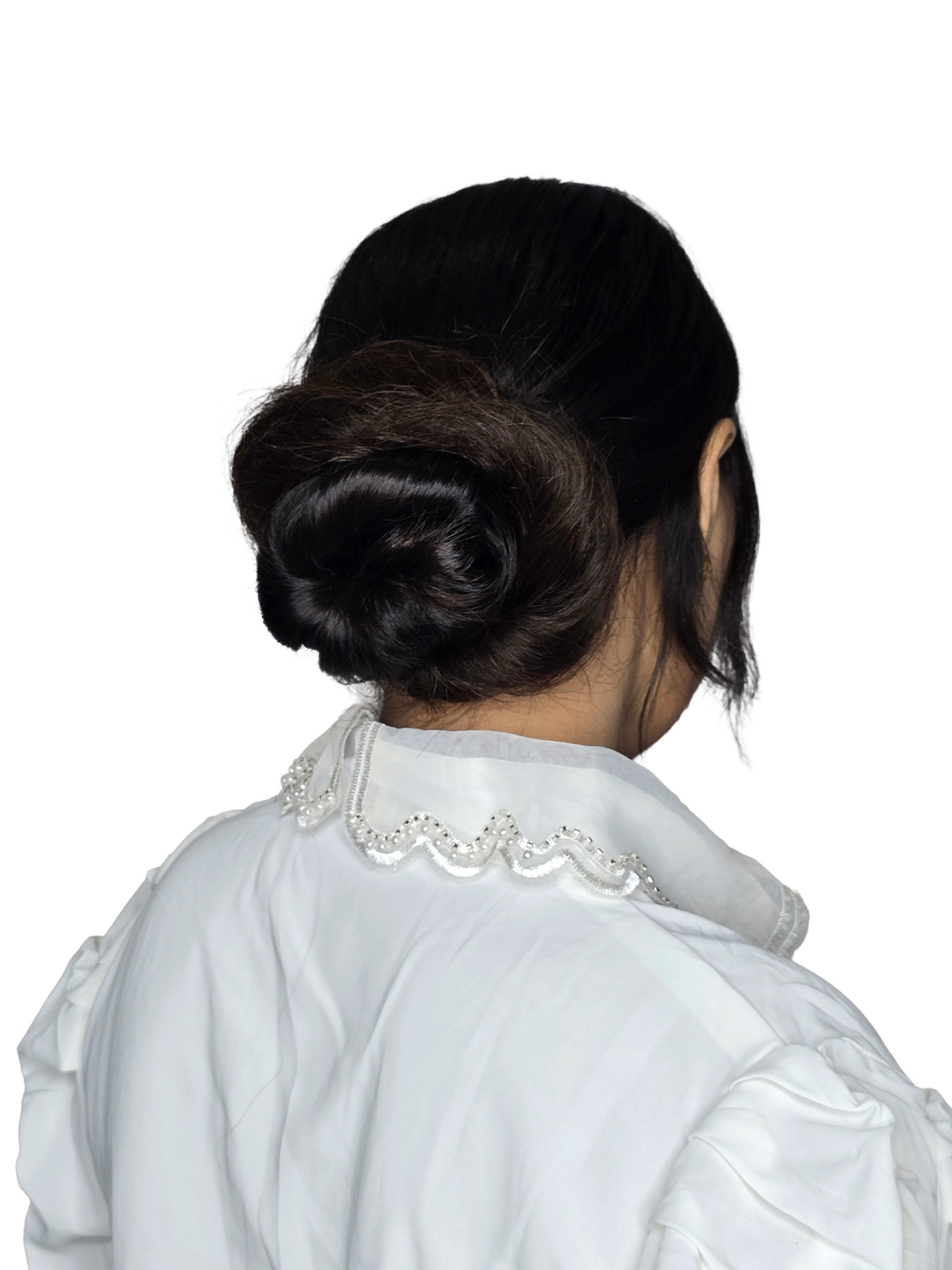 Messy Bun Scrunchie – 100% Human Hair