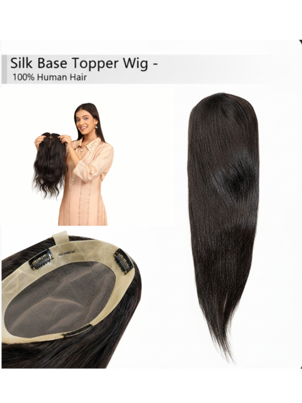 Silk Base Topper Wig