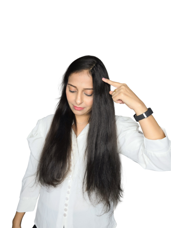 Normal Side Patch – 2 Clip (100% Human Hair)