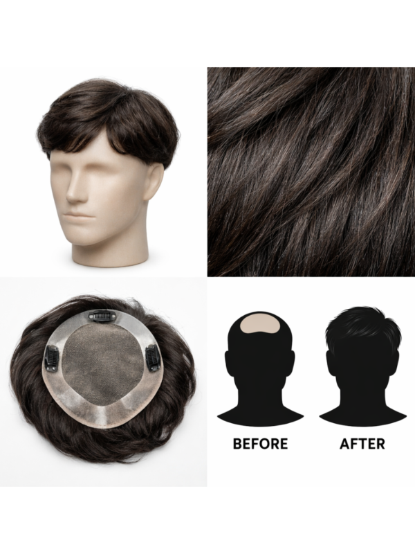 Men Patch ( Human Hair)